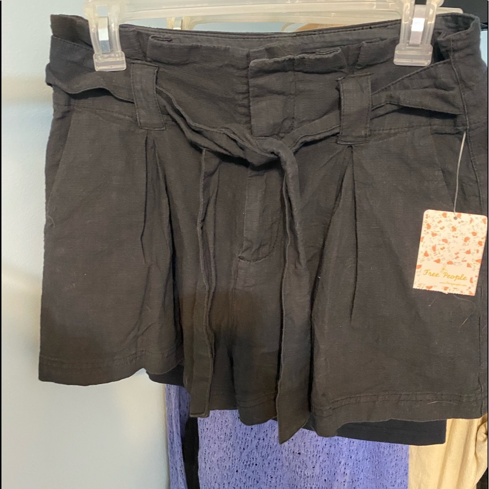 Free People tie shorts new